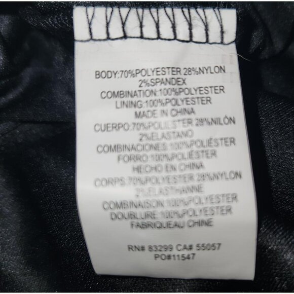 NWT ONYX NITE FORMAL GOLD & BLACK WOMEN'S TOP, FULLY LINED, BRAND NEW WITH TAGS. - Picture 5 of 5